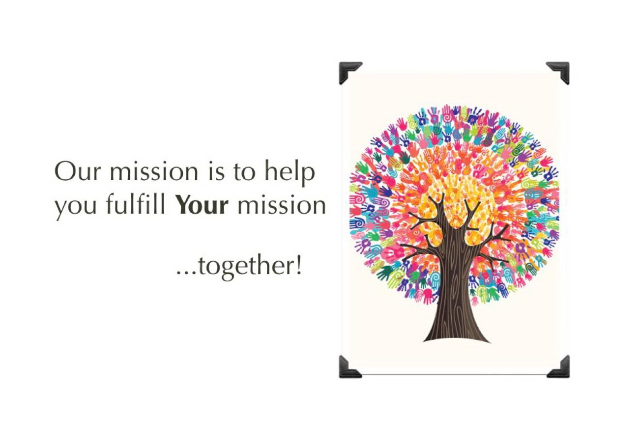 Vector Image: a tree with colorful leaves made out of hands